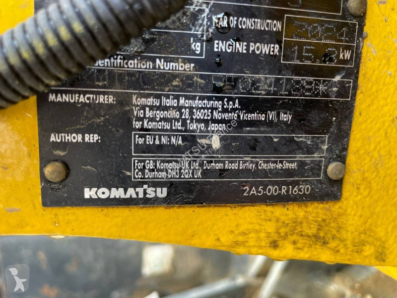 Escavadora Komatsu MR5