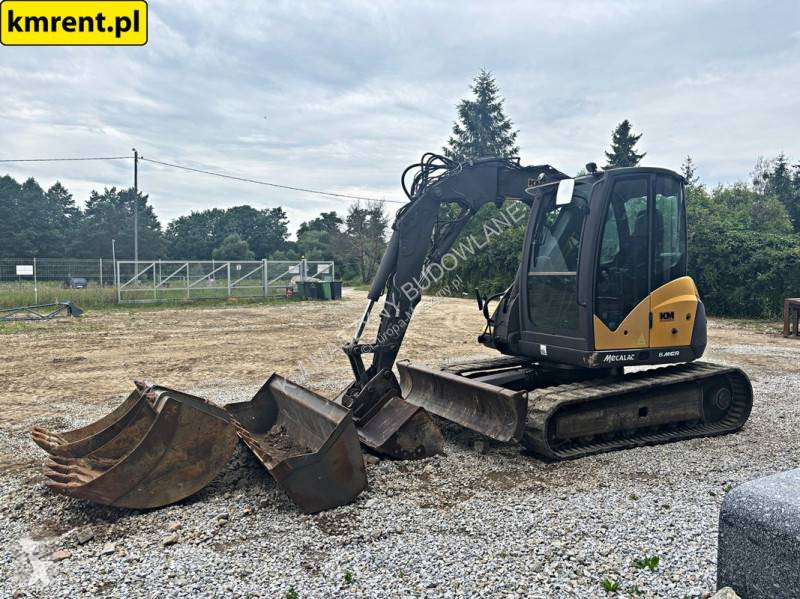 Skovel Mecalac 8 MCR MINI-KOPARKA 2010R |...