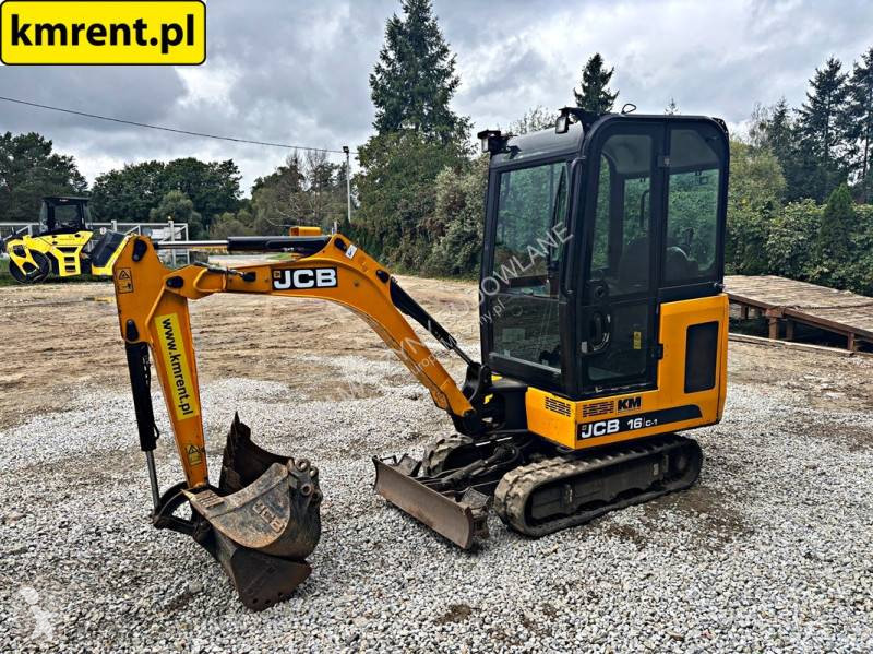 Skovel JCB 16 C-1 T3 MINI-KOPARKA 2022R MTH: 1274