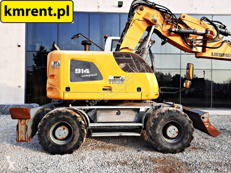 Pelle Liebherr A914 COMPACT KOPARKA KOŁOWA. 2014R