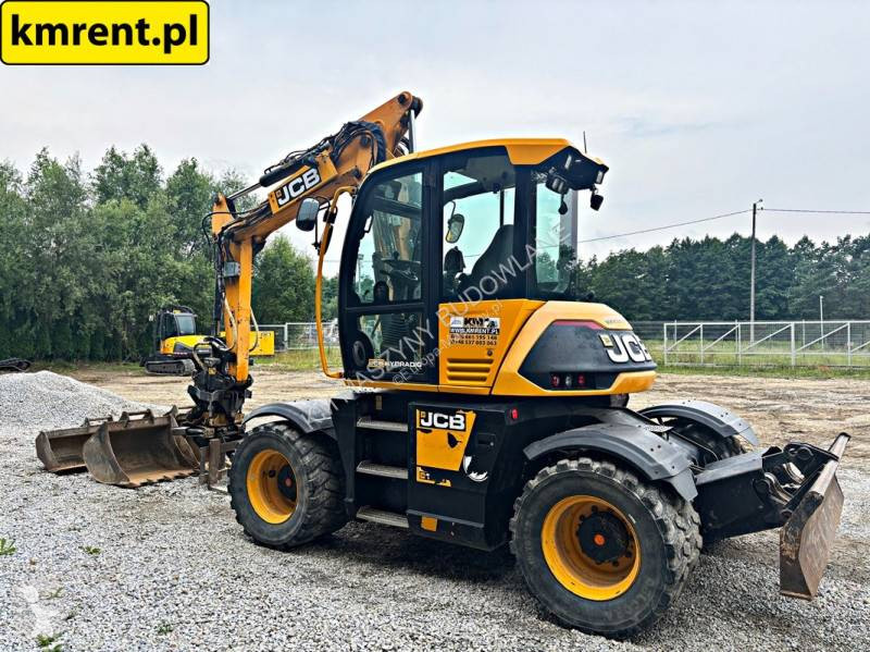 Excavadora JCB HD110WT 4F KOPARKA KOŁOWA...