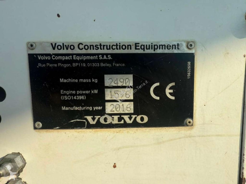 Pelle Volvo ECR25D