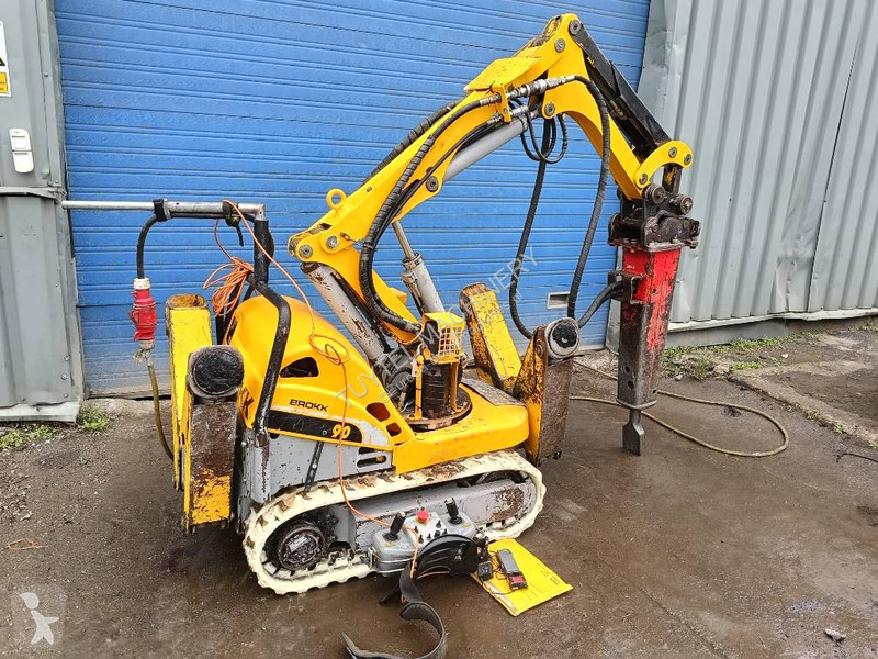 Pelle Brokk 90 husqvarna robot remote excavator...