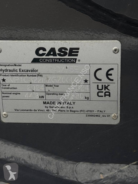 Excavator Case CX 75 E