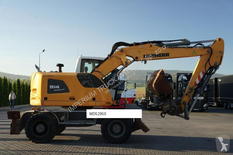 جرافة Liebherr A 914 COMPACT / KOPARKA KOŁOWA /...