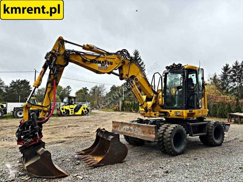 Escavadora Komatsu PW 118 MR-8 KOPARKA KOŁOWA...
