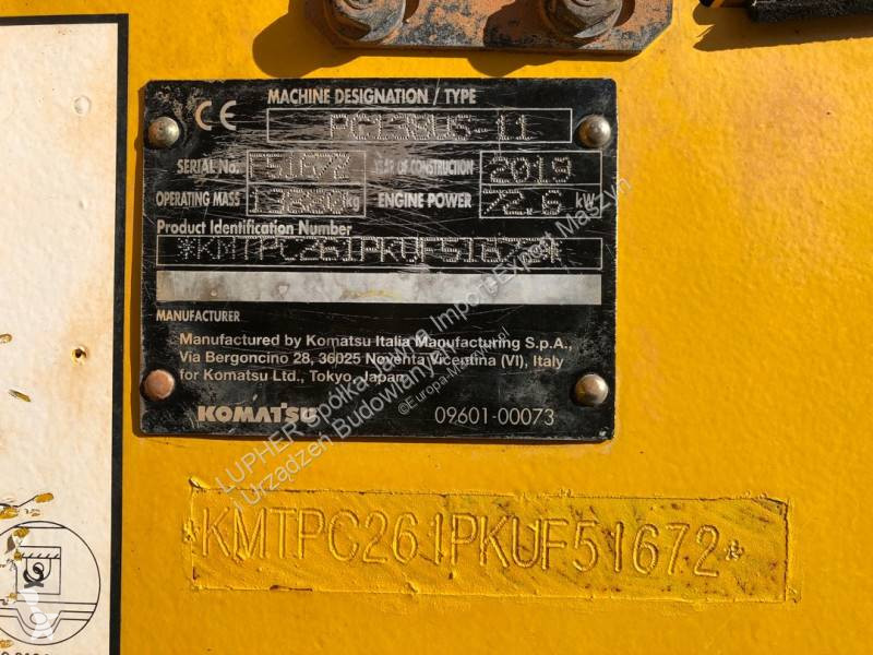 Excavator Komatsu PC138US-11