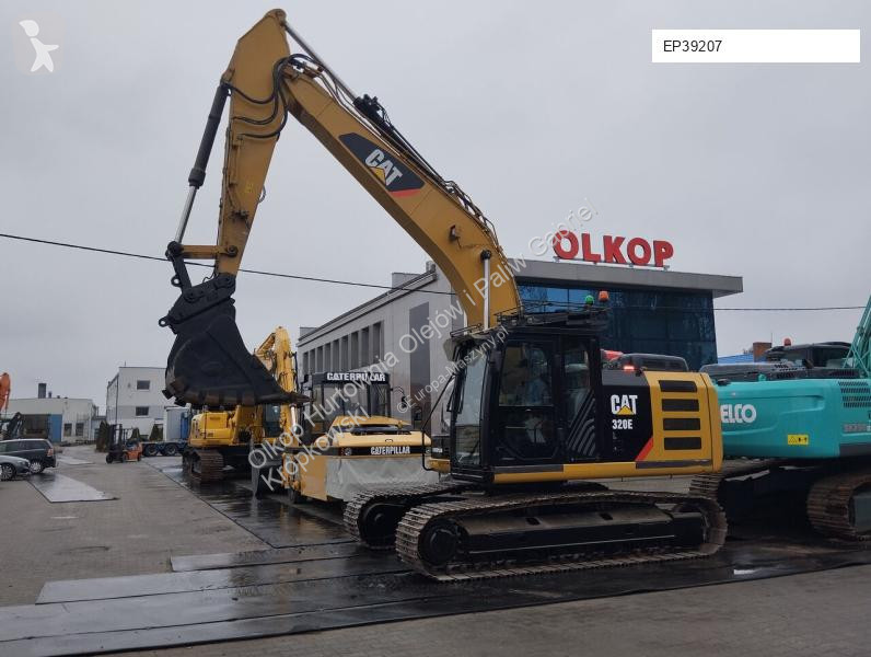 Excavator Caterpillar Z SYSTEMEM 3D LEICA
