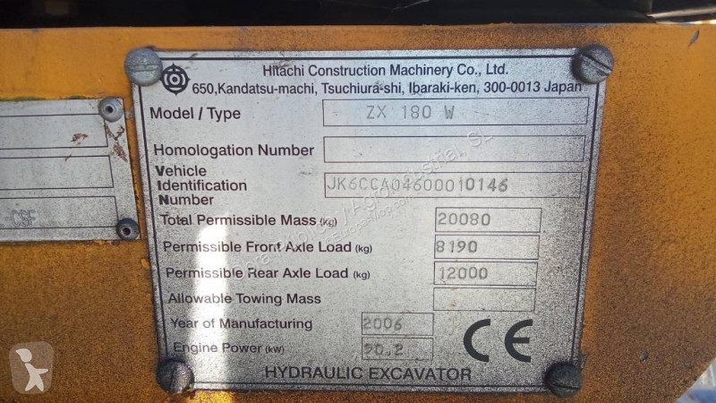 Escavatore Hitachi