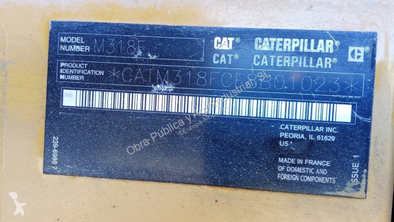 Excavator Caterpillar F