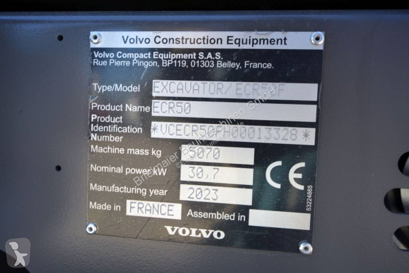 Lopatový nakládač Volvo ECR F Aircon