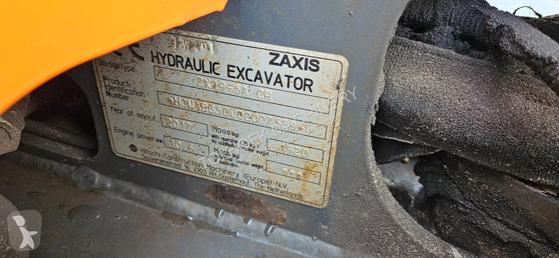Excavator Hitachi ZX19-5