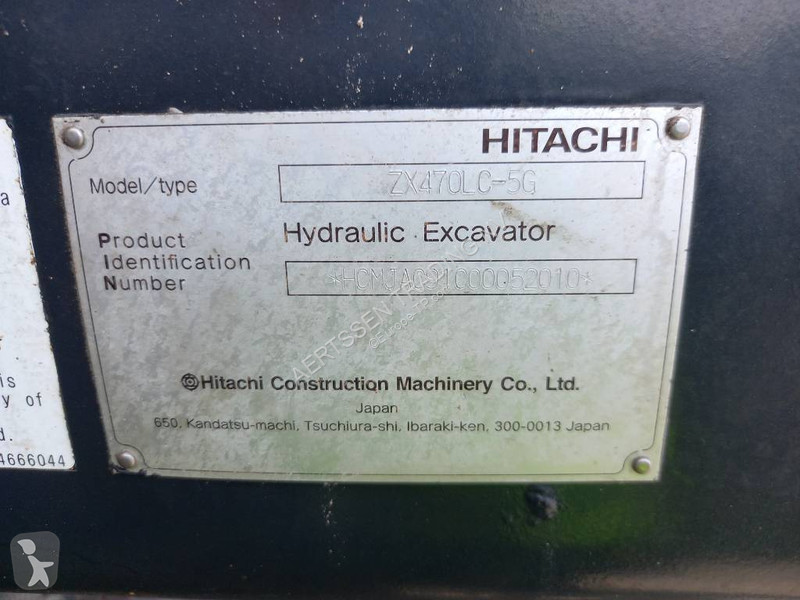 Excavator Hitachi -5G (Abu Dhabi)