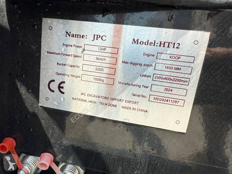 Excavadora JPC HT12