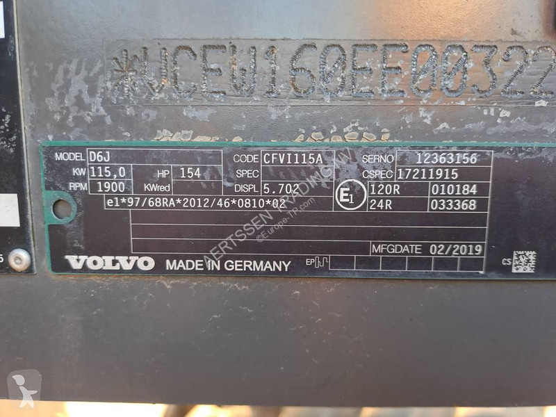 Graafmachine Volvo E