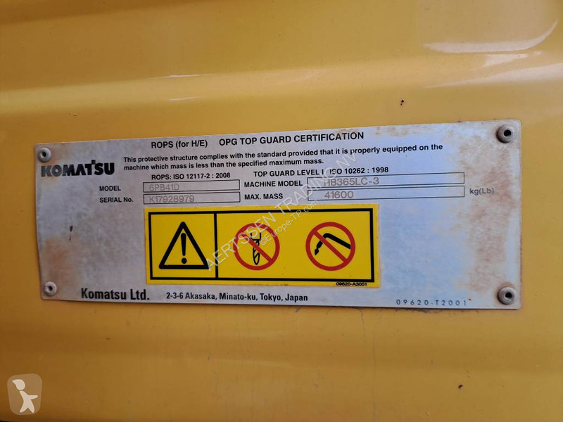 Lopatový nakládač Komatsu HB 365 LC-3 Hybrid