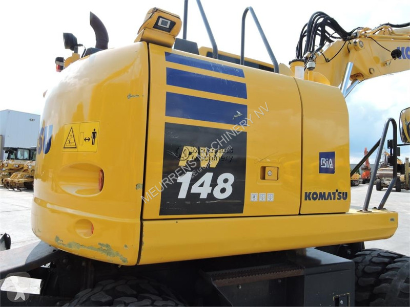 Graafmachine Komatsu PW148