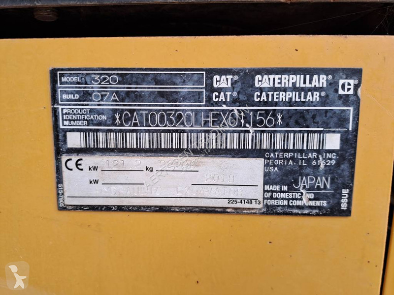 Excavator Caterpillar NG