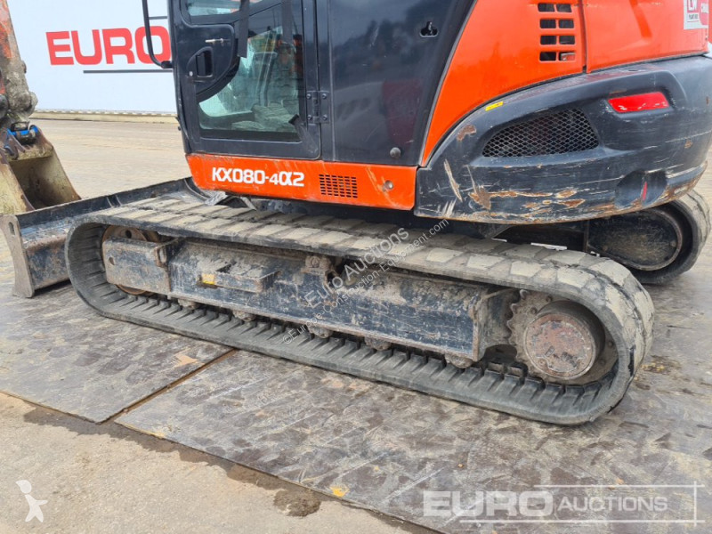 Escavadora Kubota KX080-4A2