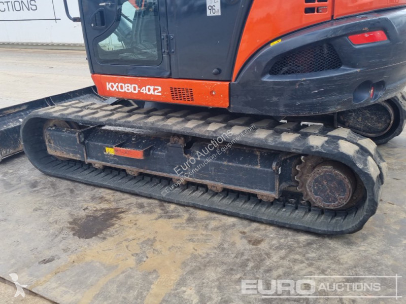 Escavadora Kubota KX080-4A2