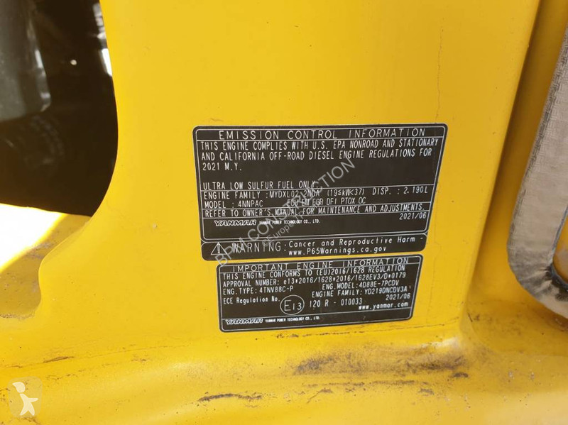 Escavatore Komatsu PC55MR-5