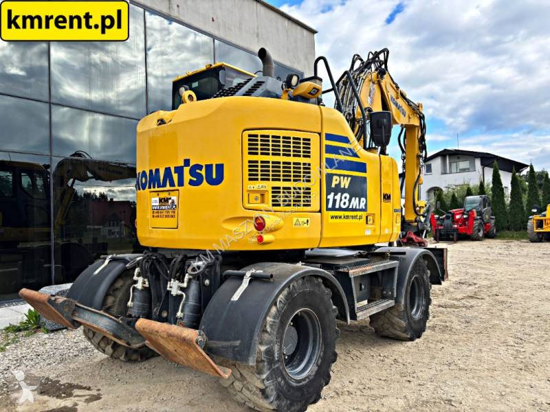 Graafmachine Komatsu PW 118 MR-11 KOPARKA...