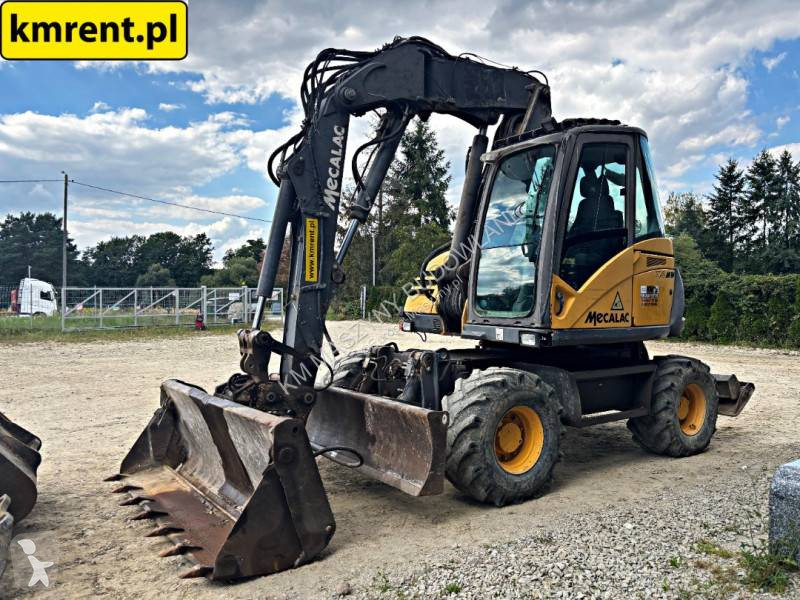 Excavator Mecalac 714 MW KOPARKA KOŁOWA 2010R....