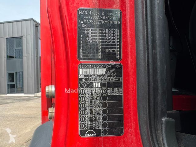 شاحنة  MAN TGS 26.360 6x4H4 Hydrodrive Wiedemann