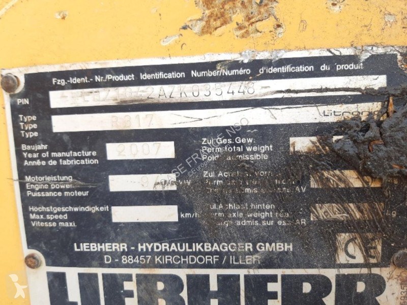 جرافة Liebherr