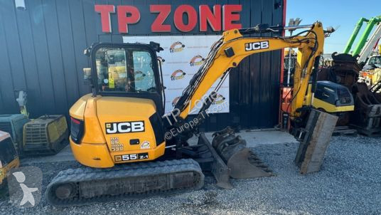 جرافة JCB 55z-1 powertilt à 25 900 € ht