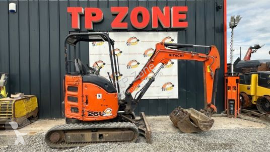 Rýpadlo Hitachi zx26u-5 à 18 500 € ht