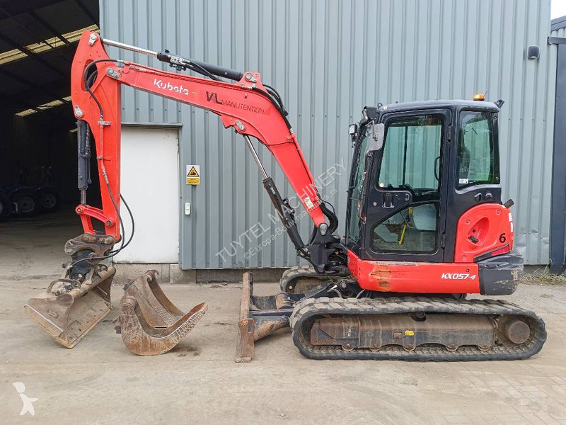 Skovl Kubota 0574 5,7 ton mini graver midi...