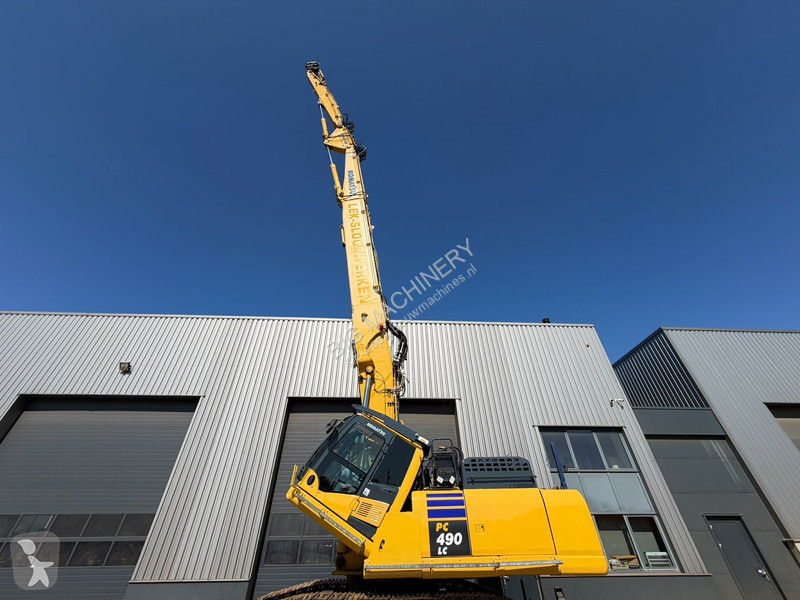 جرافة Komatsu PC490HRD10 - 28m Demolition Boom