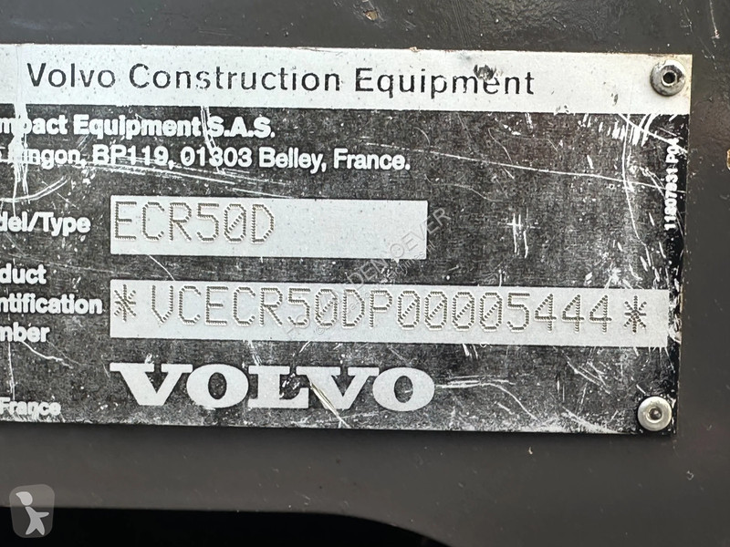 Skovl Volvo ECR50D