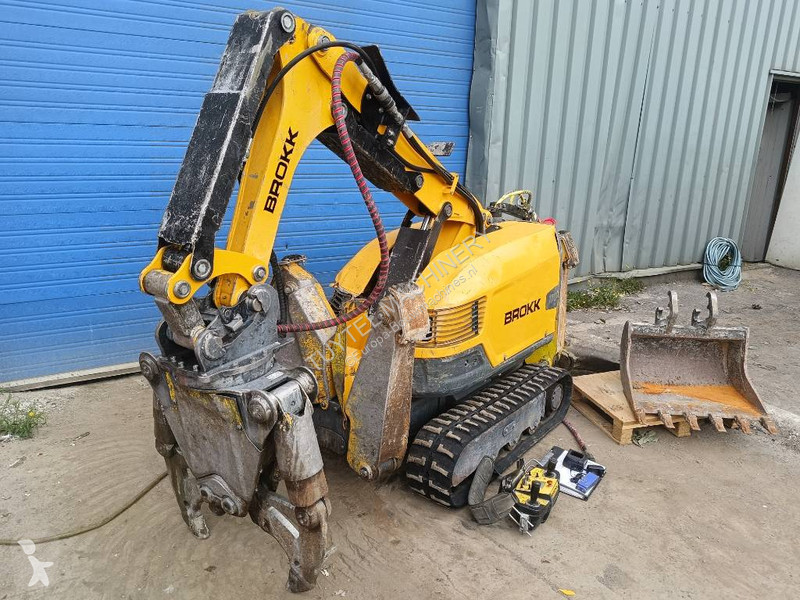 Skovl Brokk 170 demolition robot remote radio...