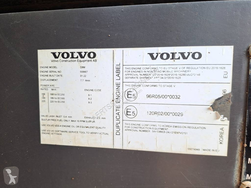 Escavatore Volvo 0EL