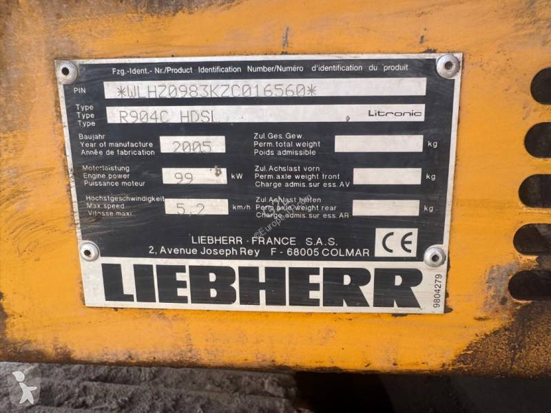 Rýpadlo Liebherr