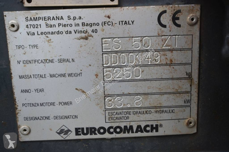 Koparka Eurocomach ES 50 ZT