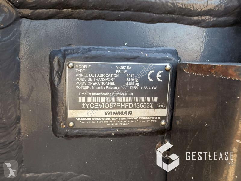Rýpadlo Yanmar  VIO 57-6A