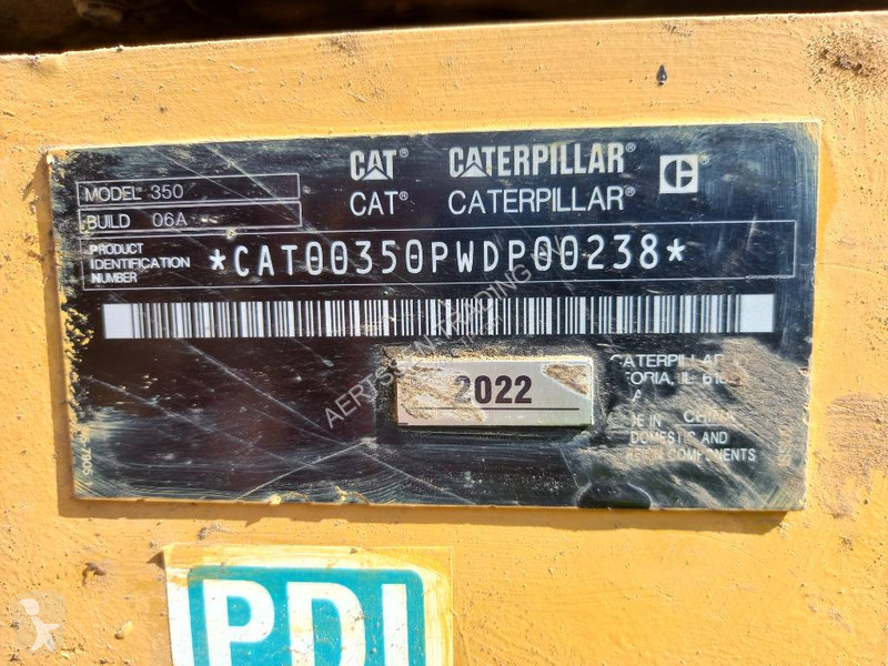 جرافة Caterpillar 350 (EXW - Abu Dhabi)