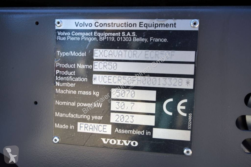 Rýpadlo Volvo ECR F Aircon
