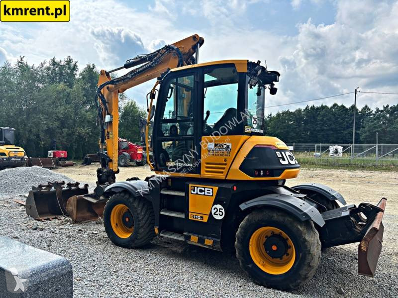 Lopatový nakládač JCB HD110WT 4F KOPARKA KOŁOWA...
