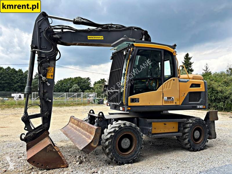 Excavator Volvo EW140D KOPARKA KOŁOWA 2015R |...