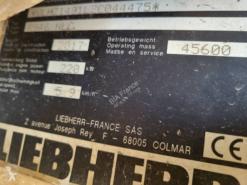 Pelle Liebherr NLC