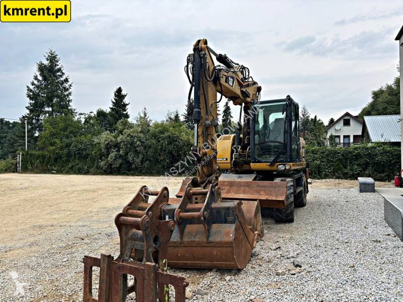 Excavator Caterpillar M 313 D KOPARKA KOŁOWA...