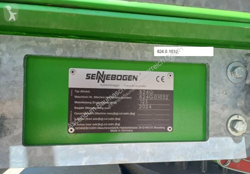 جرافة Sennebogen 824G