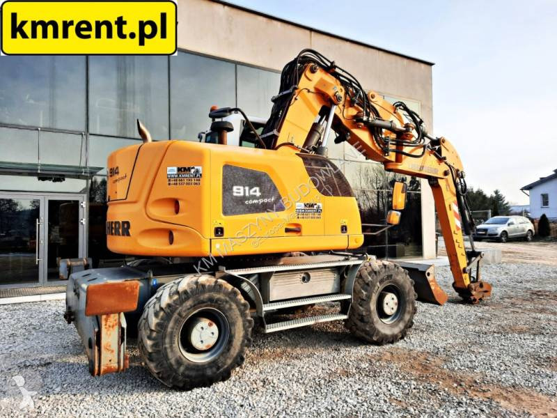 Pelle Liebherr A914 COMPACT KOPARKA KOŁOWA. 2014R