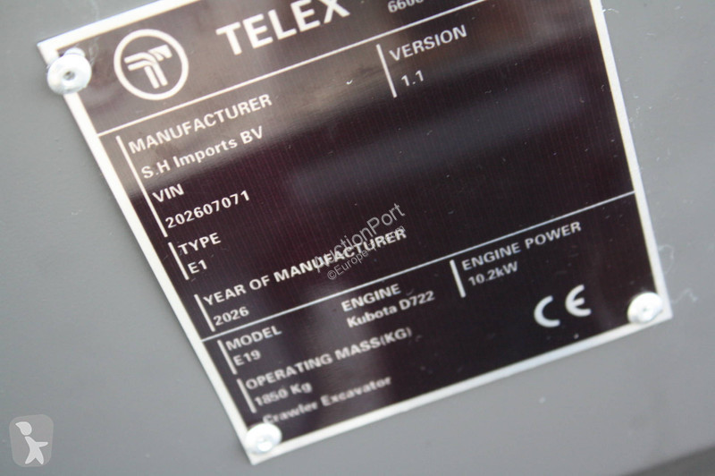 جرافة Terex E19