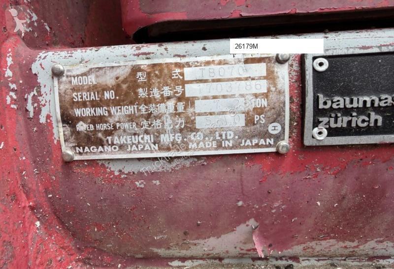 جرافة Takeuchi Raupenbagger / Swiss-Vehicle