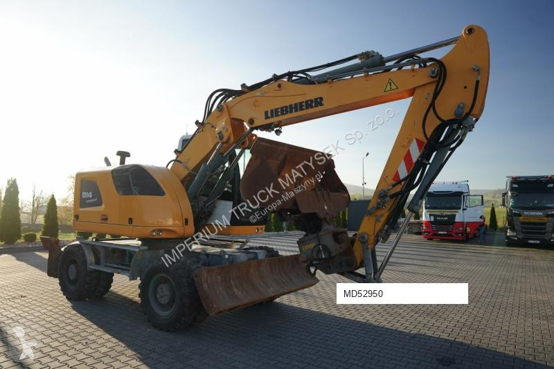 جرافة Liebherr A 914 COMPACT / KOPARKA KOŁOWA /...